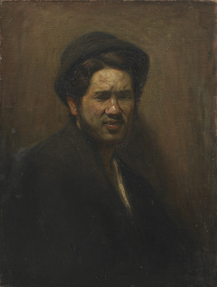 中村彝《自画像》画像