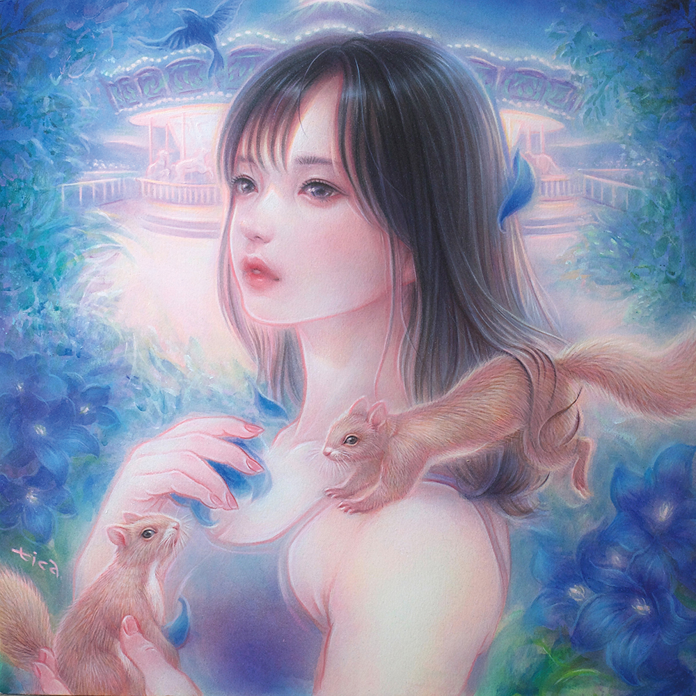 外田千賀《巡り合わせの森》画像