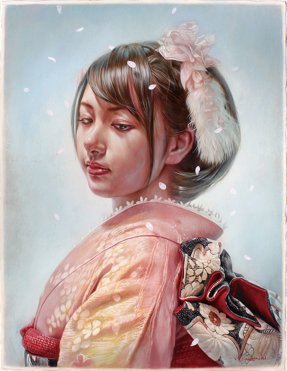 宮地明人《晩春》画像