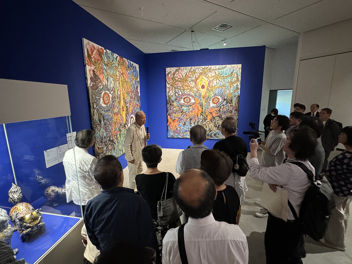 ャラリートークの模様