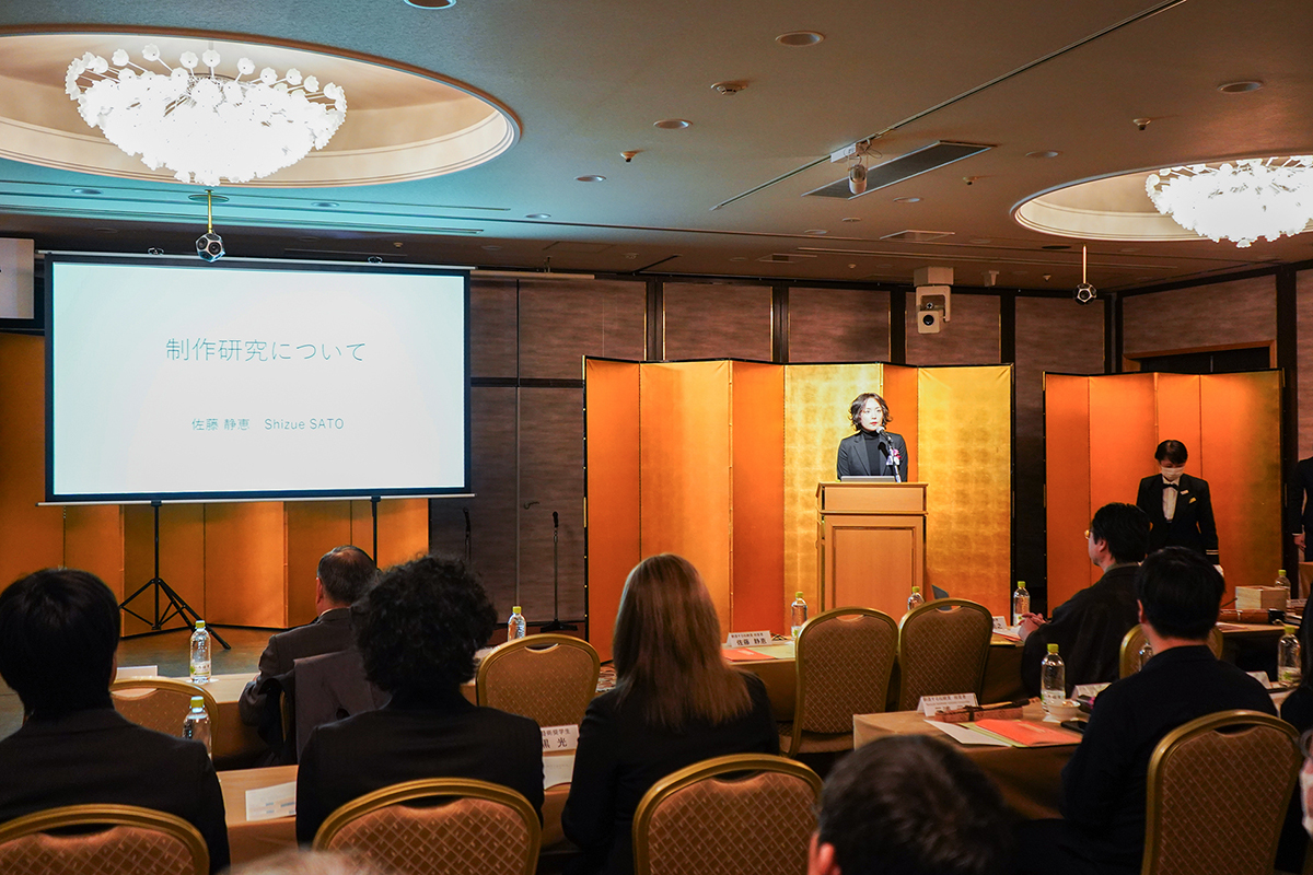 佐藤静恵のプレゼン風景