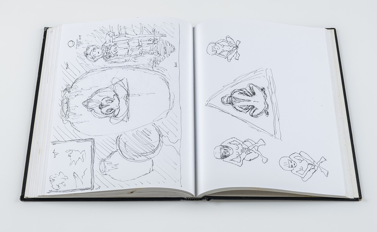 横尾忠則のスケッチブック(画像)