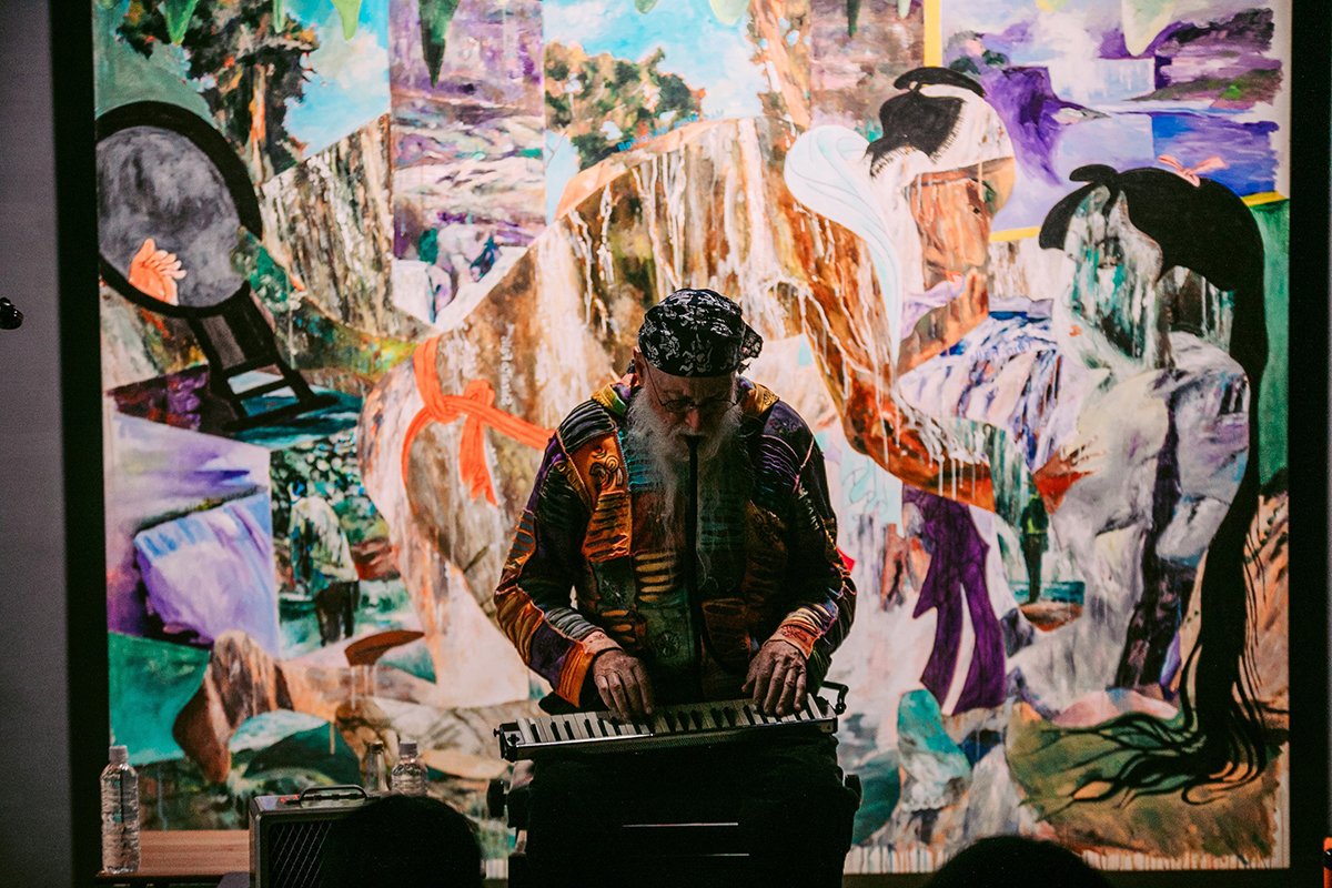 テリー・ライリーのポートレイト