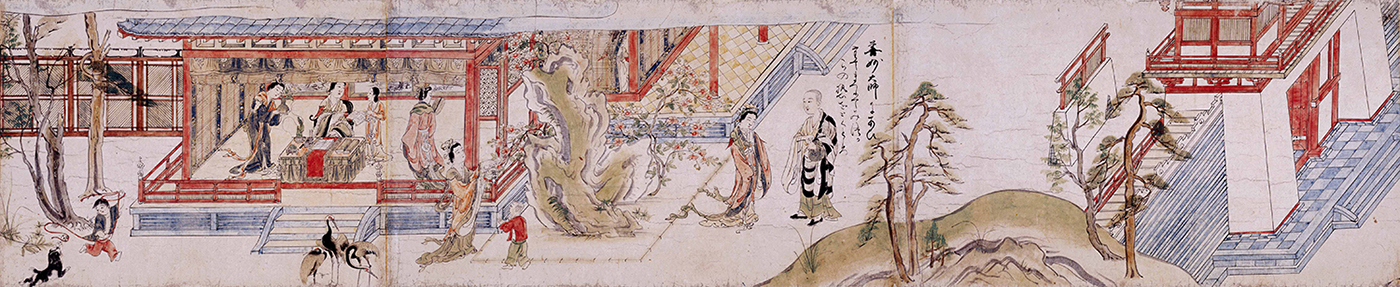 国宝　華厳宗祖師絵伝　義湘絵（部分）