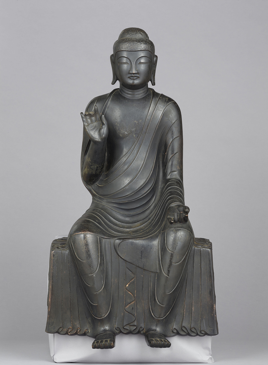 国宝 釈迦如来倚像 画像