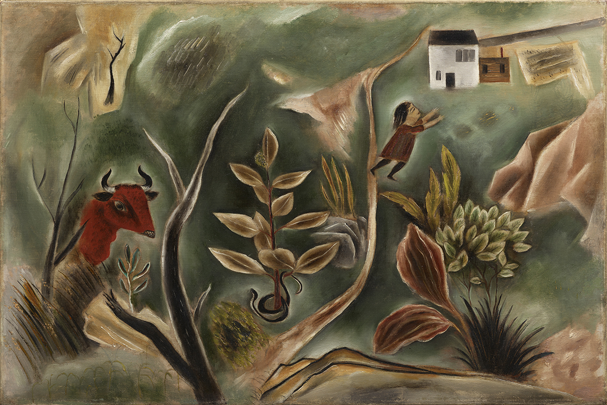 国吉康雄《夢》画像