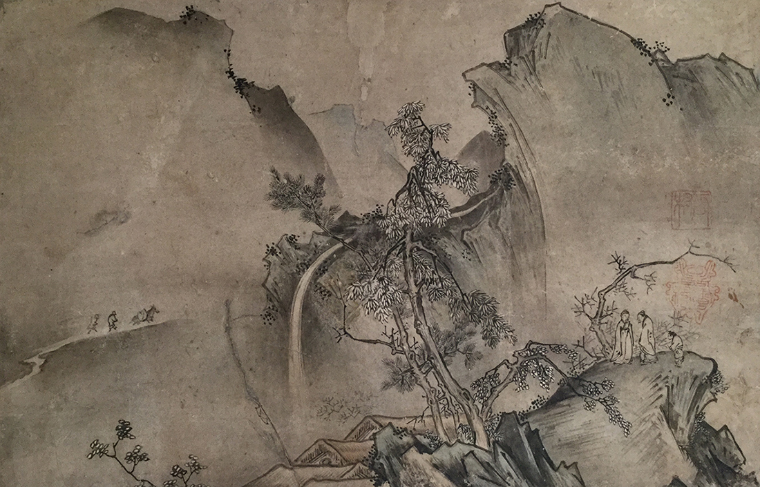 雪村周継《瀟湘八景図帖》画像