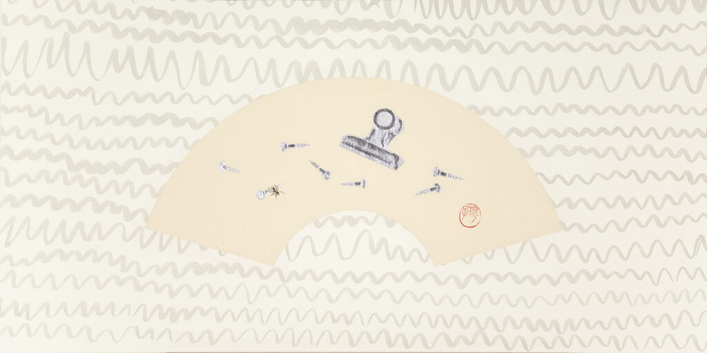 川上椰乃子《銀に蜘蛛》画像