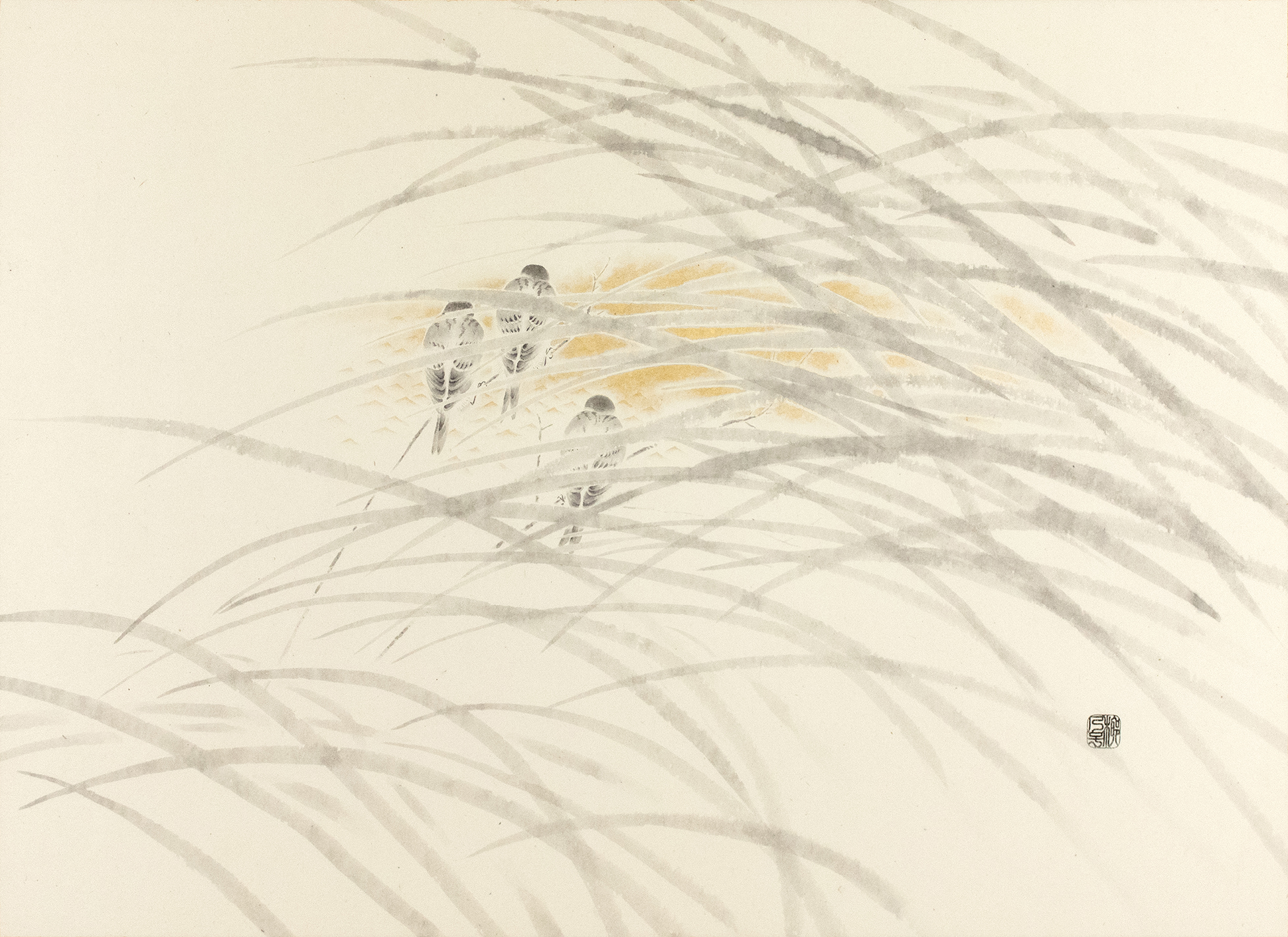 川上椰乃子　《黄金風景》画像