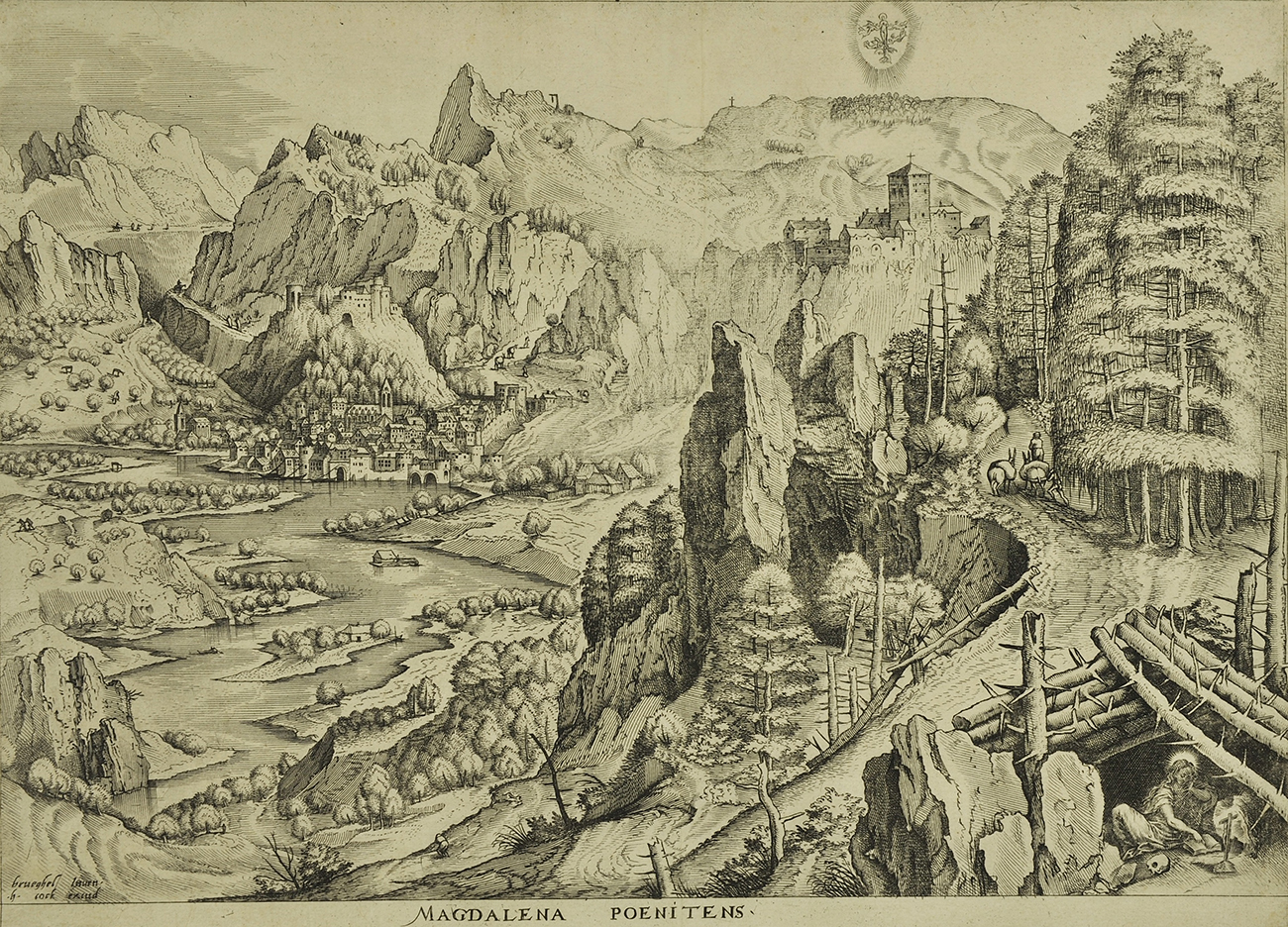 ピーテル・ブリューゲル(父)《マグダラのマリアのいる風景》画像