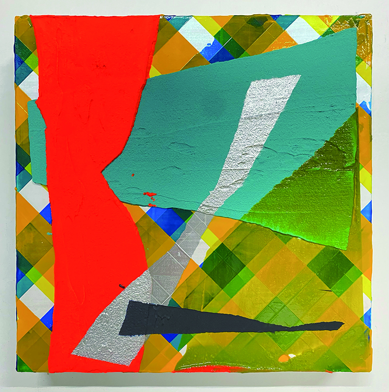 松岡 柚歩　《outline（check#177）》