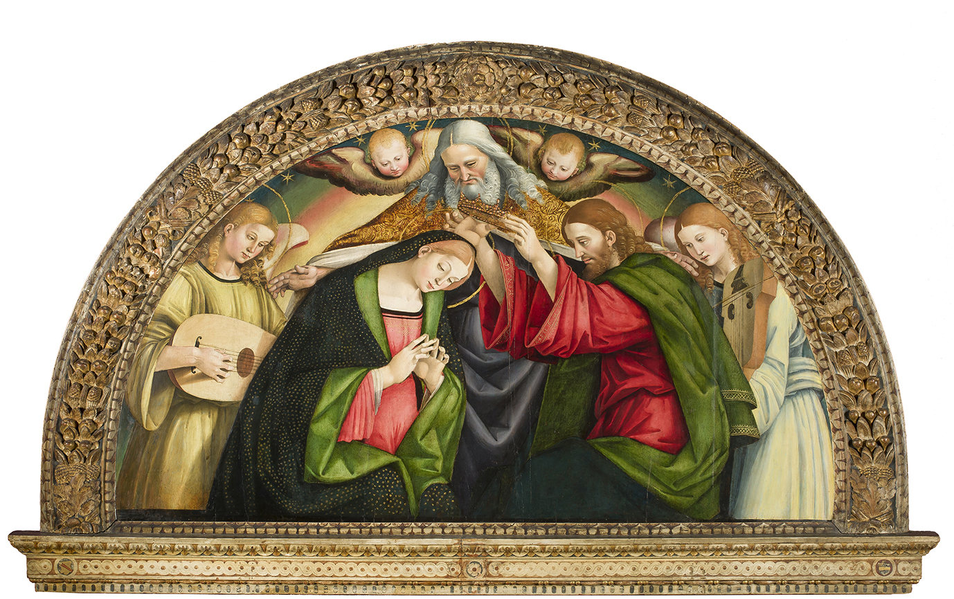 ルカ・シニョレッリ《聖母戴冠》画像