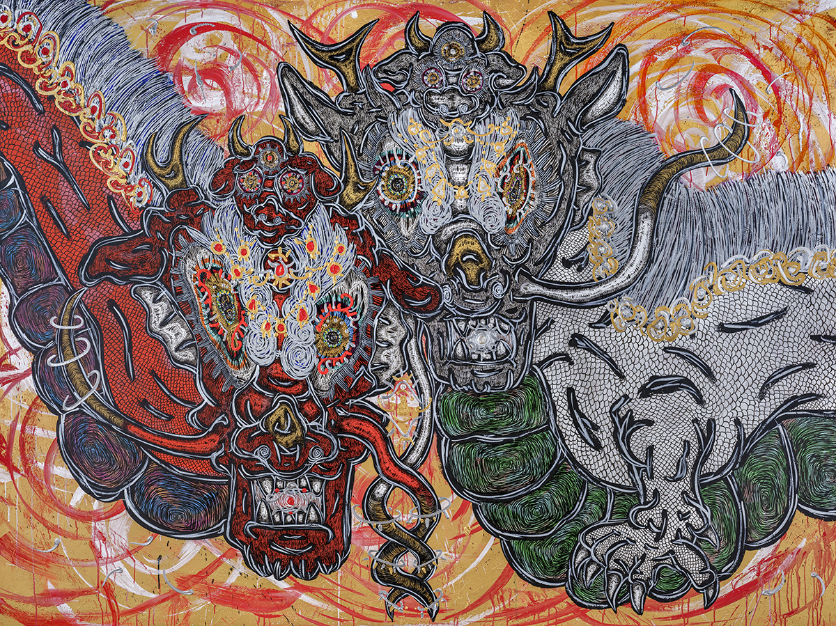 《白龍 赤龍》画像