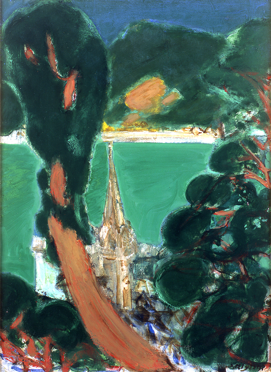 三岸節子《天草の入江》画像