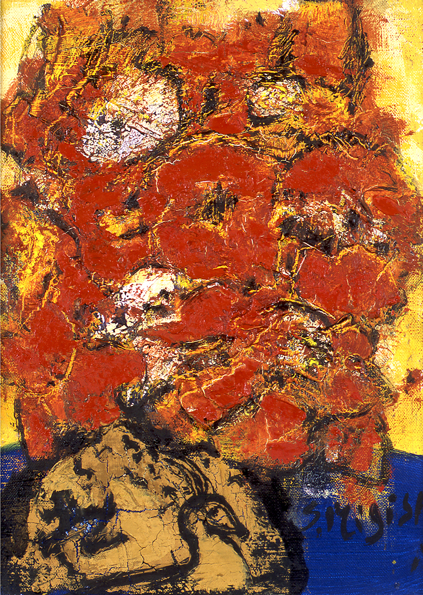 三岸節子《花(ヴェロンにて)》画像