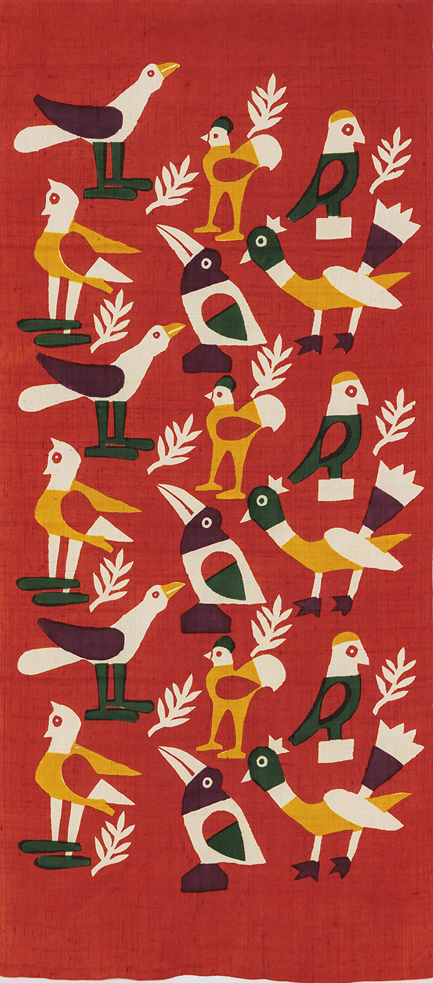 柚木沙弥郎《小鳥》画像