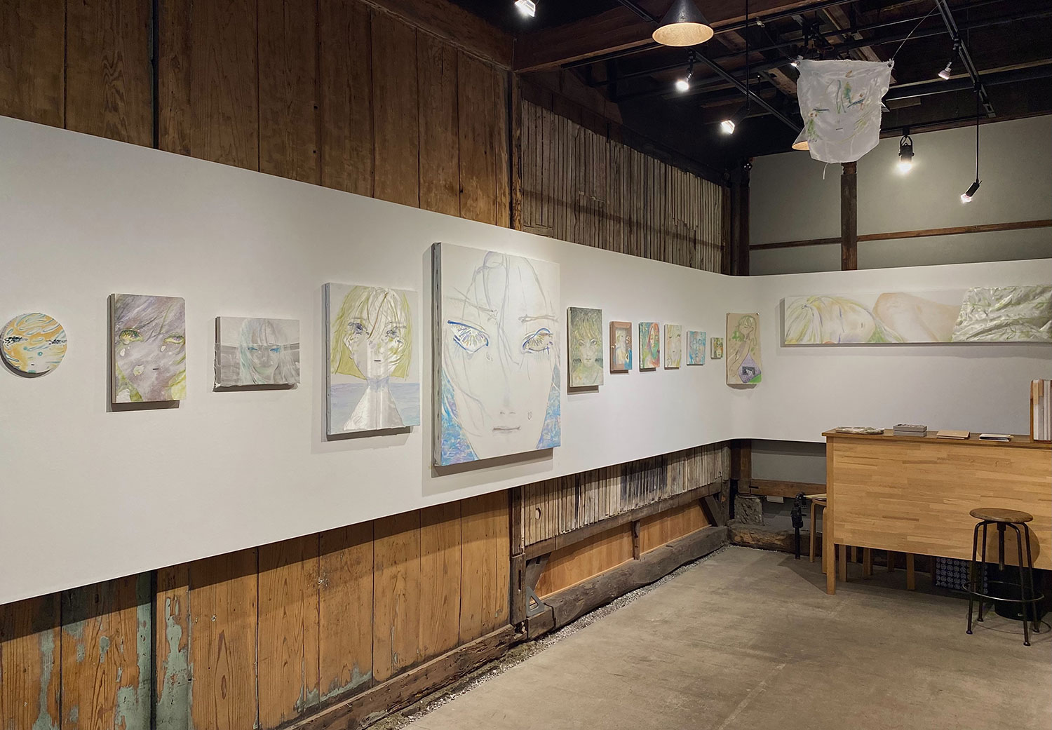 初個展の会場風景