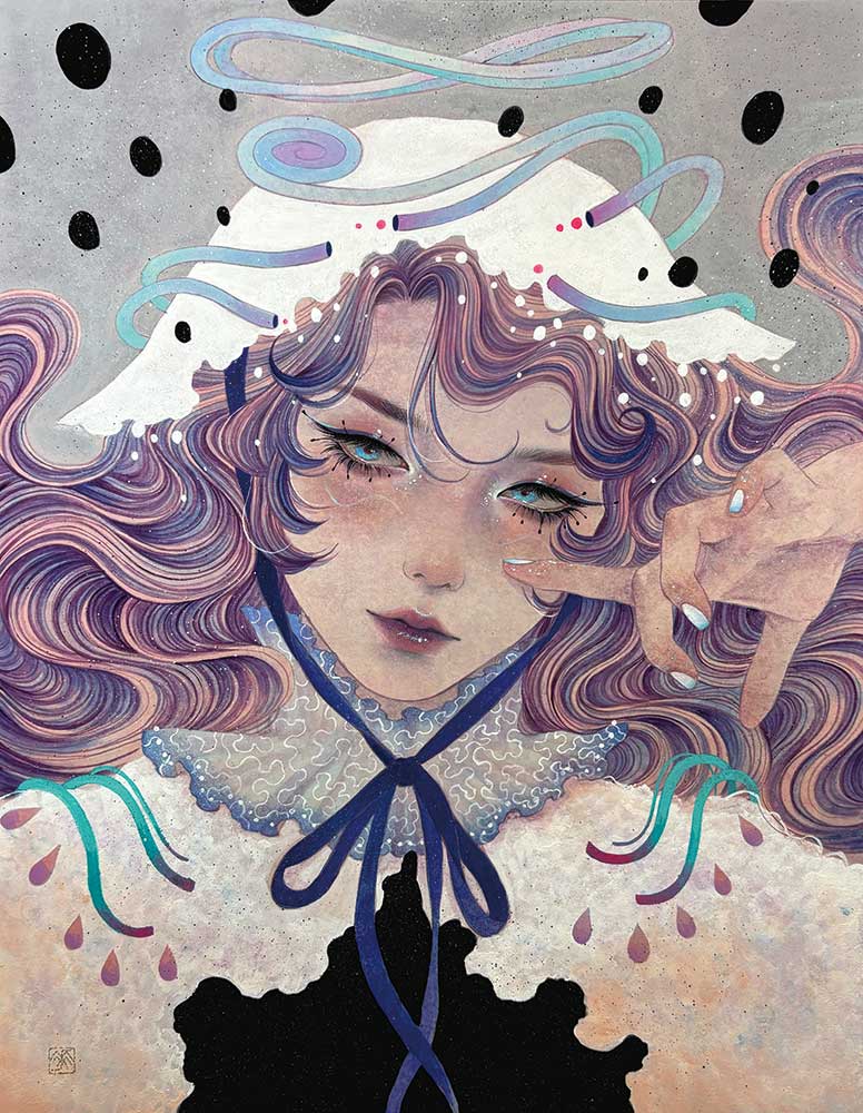 中嶋華映《泡の狭間に》