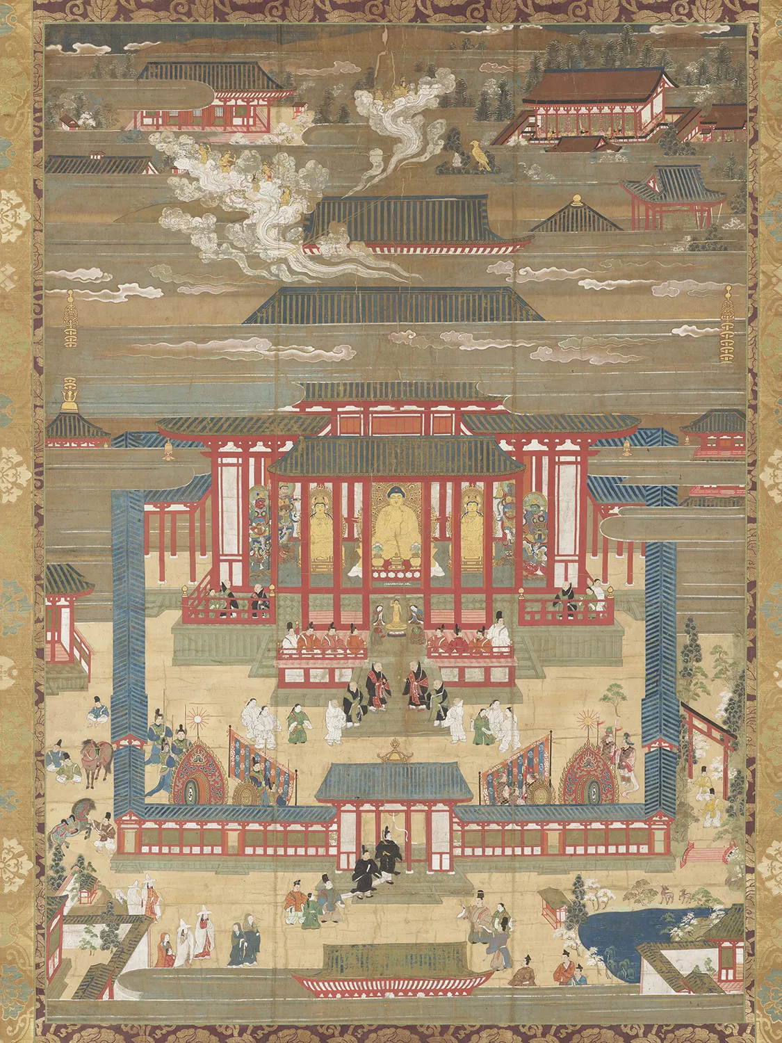 《東大寺縁起》16世紀 奈良国立博物館蔵<br>出典:ColBase (https://colbase.nich.go.jp)