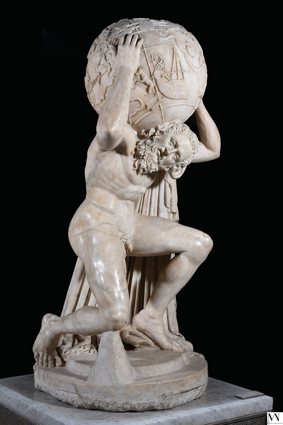 《ファルネーゼのアトラス》画像