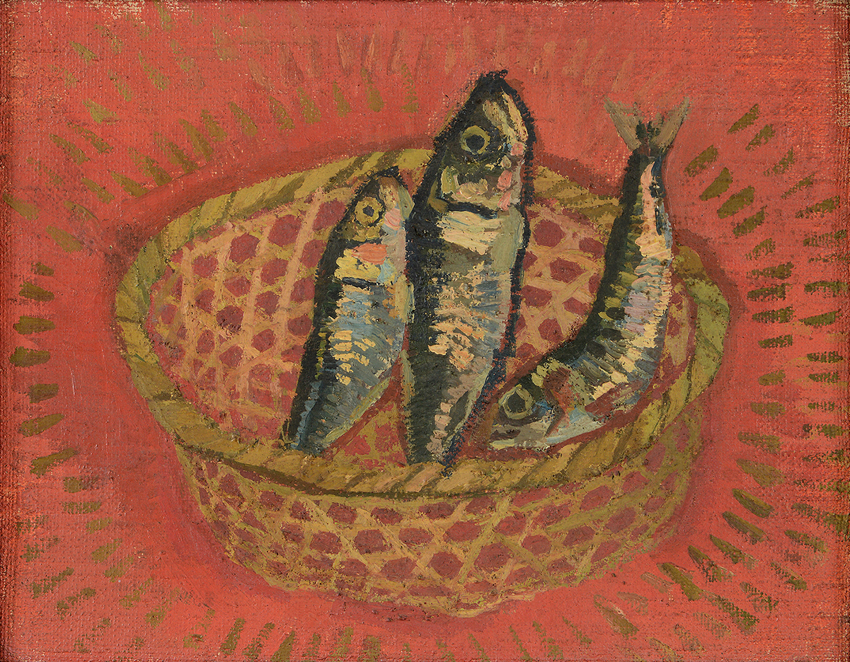 小林徳三郎《鰯》画像