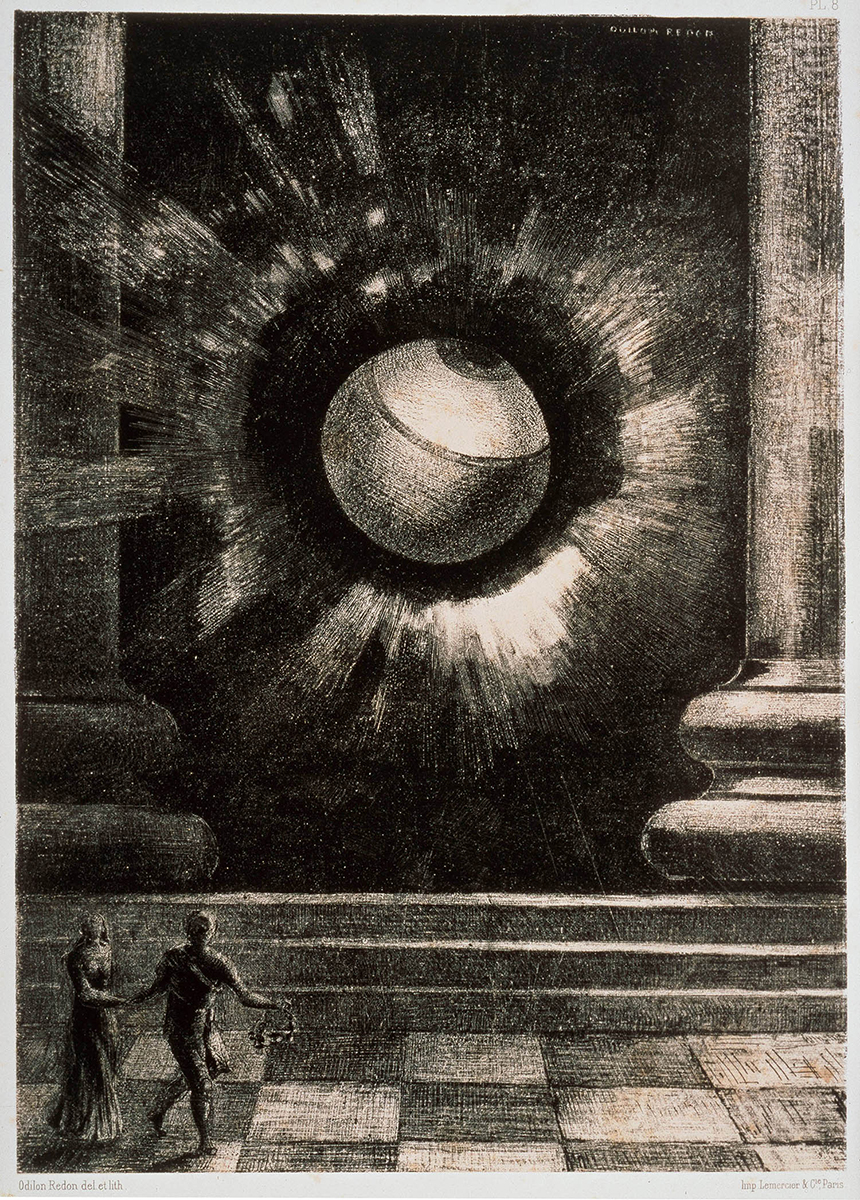 オディロン・ルドン《幻視》画像