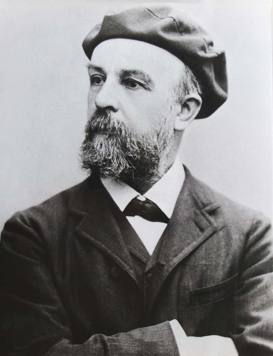 オディロン・ルドン肖像写真(1880年)