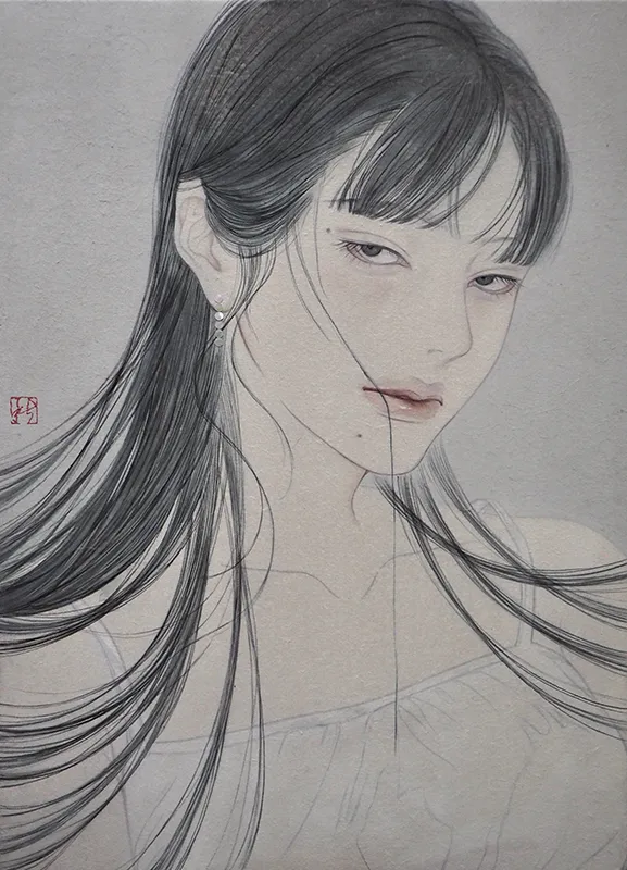 服部秋花《あの子》