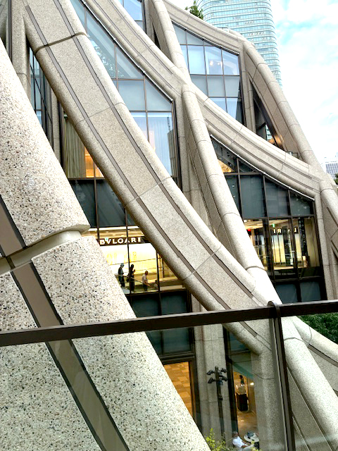 ガーデンプラザBのネットフレーム部分